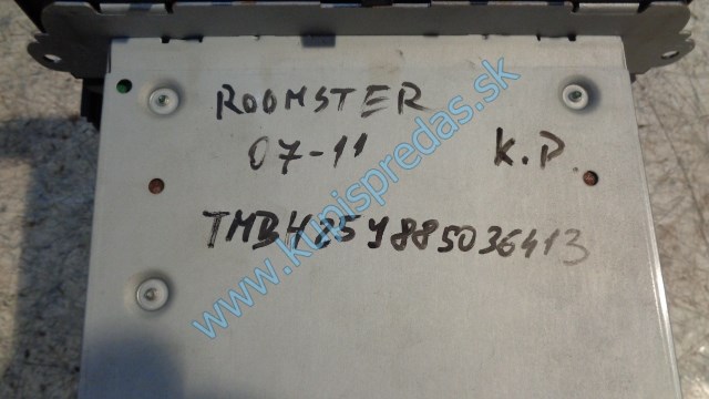 autorádio na škodu roomster, rádio, 5J0035161